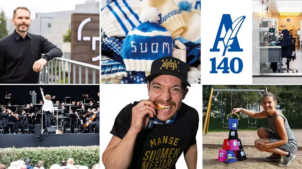 Aamulehden juhlalehti artikkelikuva