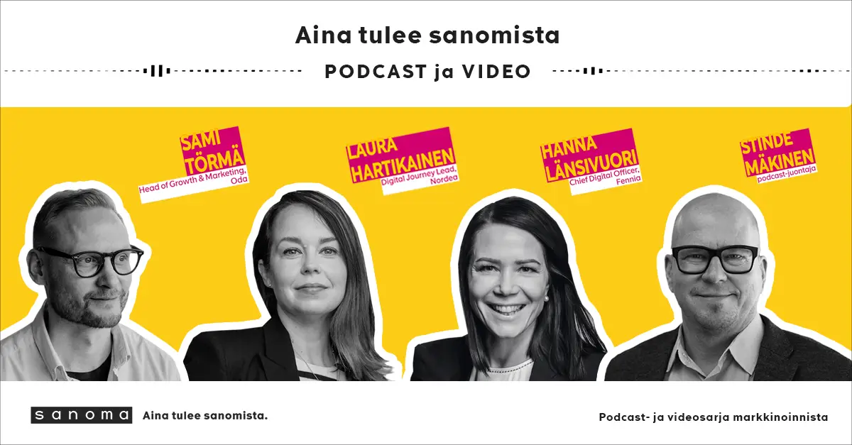 Aina tulee sanomista podcast some