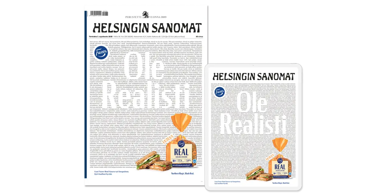 Case Fazer Real Kaura kollaasi