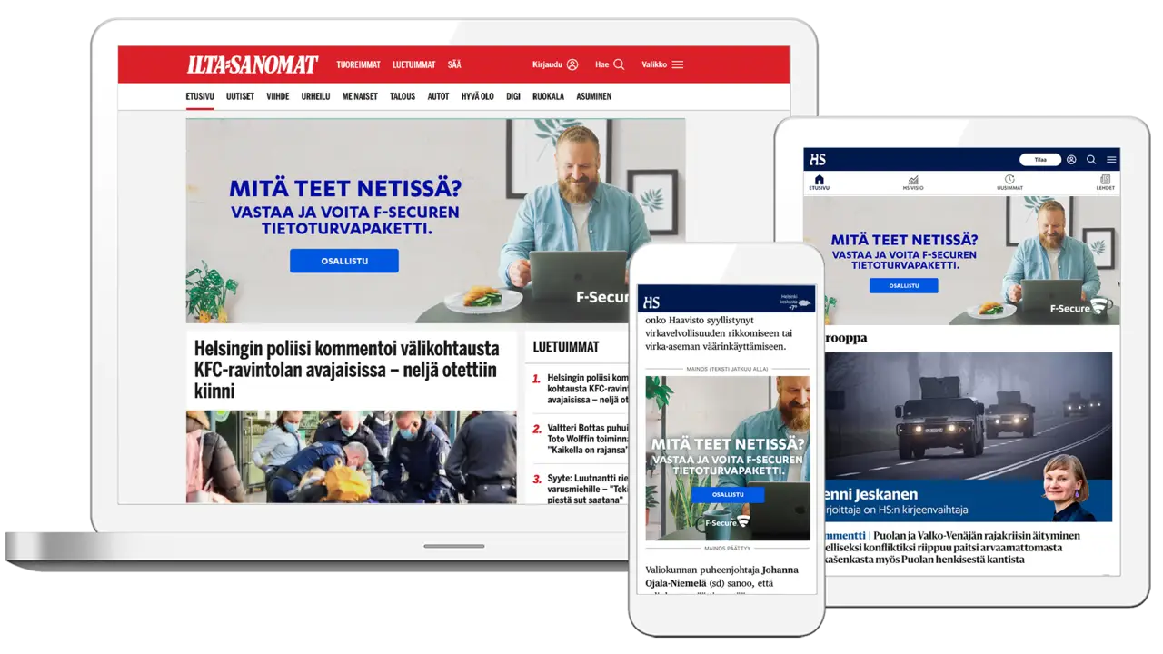 Case F-Secure kollaasi