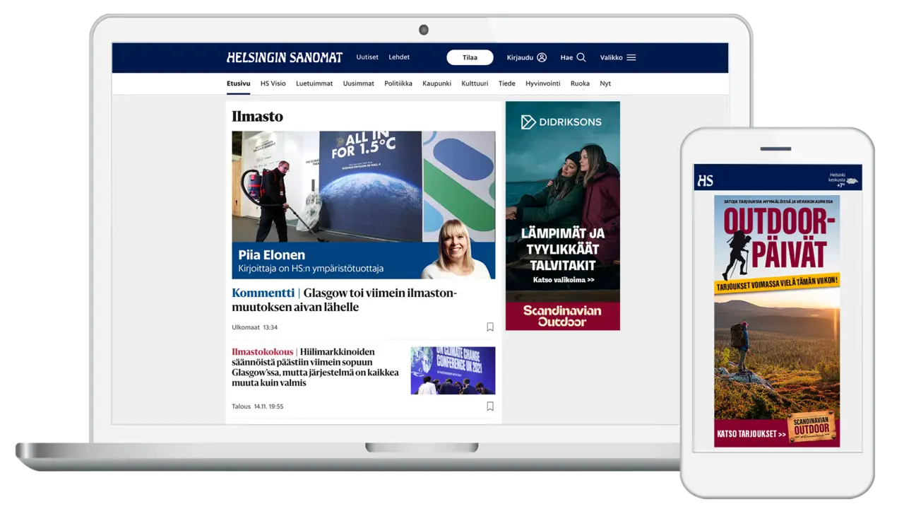 Scandinavian Outdoor casekooste Mukautetut yleisöt